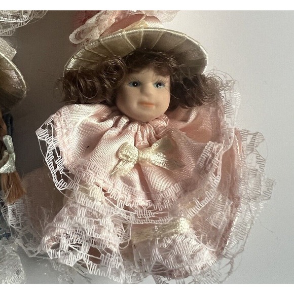 Cameo Kids Collection Porcelain‎ Mini Southern Belles- Lot Of 4 ~￼ Poseable - Picture 3 of 16